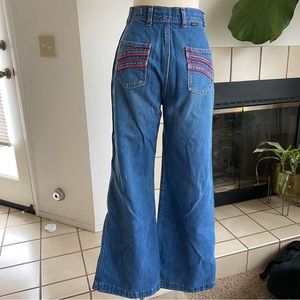 Vintage 70s Wrangler bell bottoms